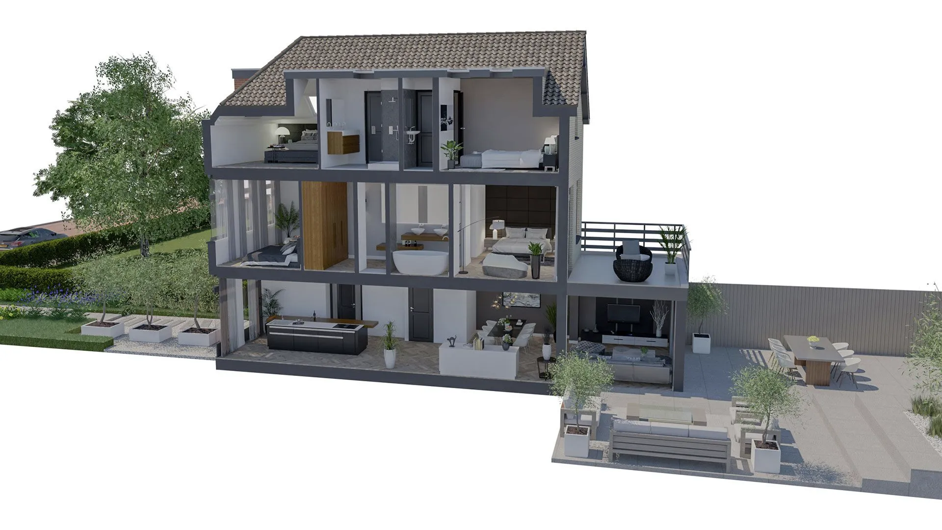 Dollhouses residential real estate Rotterdam