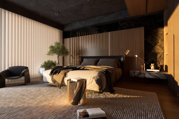 modern bedroom war luxury